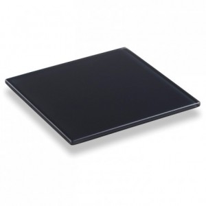 Plateau carré anthracite 245 x 245 mm