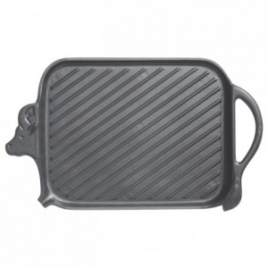 Beef grill cast iron 370 x 220 mm