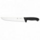 Butcher's knife black L 270 mm