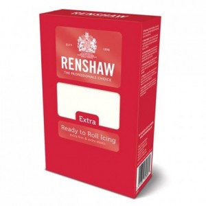 Renshaw Rolled Fondant EXTRA 1 kg -White-