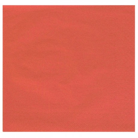 Double point red napkin 38 x 38 cm (900 pcs)