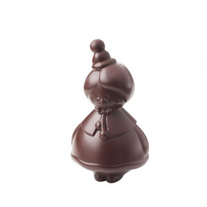 Chocolate mould « Mother Christmas » 7 cm
