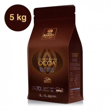 Ocoa 70% Q-Fermentation chocolat noir de couverture pistoles 5 kg