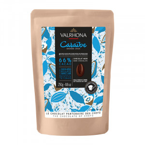 Caraïbe 66% dark chocolate Blended Origins Grand Cru mini-block for baking 250 g