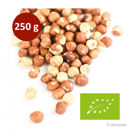 Organic raw Roman hazelnuts Italy 250 g