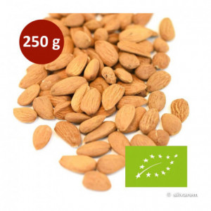 Organic raw Valencia Spain almonds 250 g