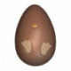 150 mm polycarbonate egg piou piou mold for chocolate