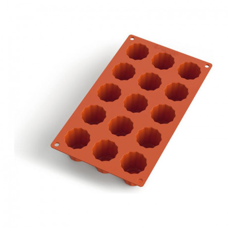 Moule silicone Gastroflex 15 cannelés Ø 45 mm