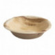 Round palm leaf salad bowl Ø 115 mm (100 pcs)