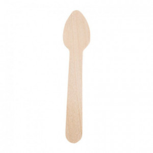 Wooden spoon 160 mm (100 pcs)