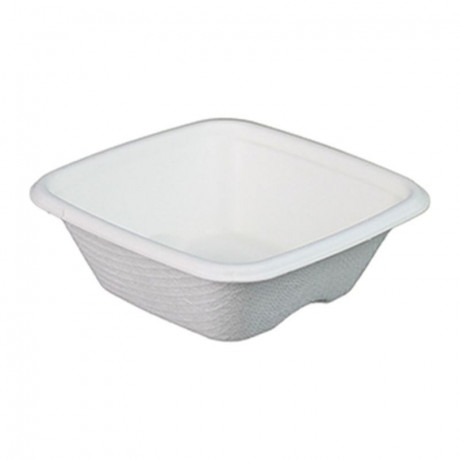 Square cane fiber sauce pot without lid 80 x 80 mm 7 cL (1200 pcs)