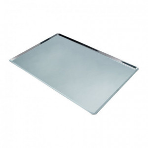 Stainless steel plate 40 x 30 cm - MF