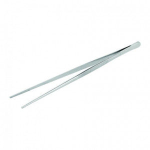 Stainless steel precision tongs 30 cm - MF