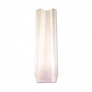 Sachet cello transparent fond cartonné 22 x 10 cm - MF