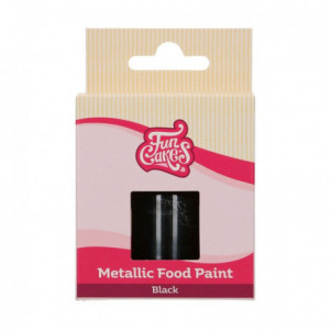 Peinture alimentaire FunCakes Black 30 mL