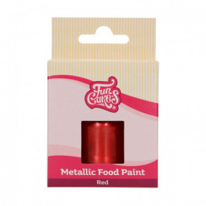 Peinture alimentaire FunCakes Red 30 mL