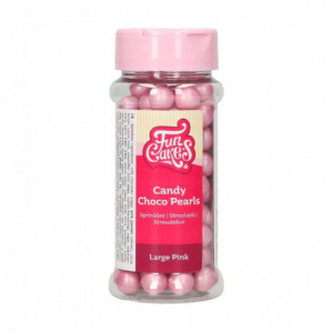 FunCakes Candy Choco Pearls Large Pink 70 g