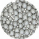 FunCakes Candy Choco Pearls Large Silver 70 g