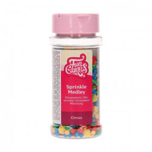 Medley en sucre FunCakes Circus 65 g