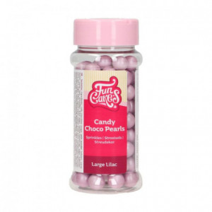FunCakes Candy Choco Pearls Large Lilac 70 g