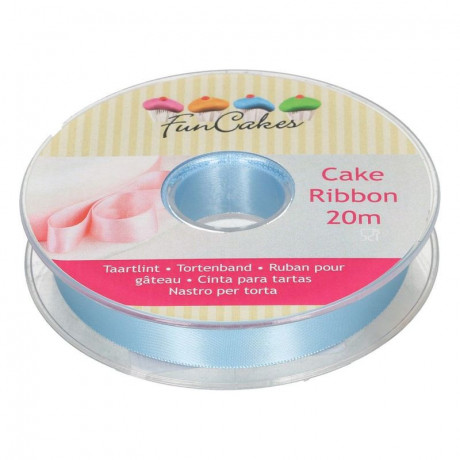 FunCakes Cake Ribbon -Blue- 15mmx20m