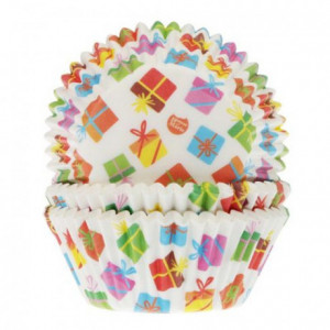 House of Marie Baking Cups Gifts pk/50