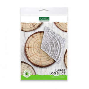 Katy Sue Mould & Veiner Large Log Slice
