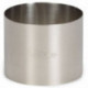 Cercle inox Patisse Ø9 cm hauteur 5,5 cm