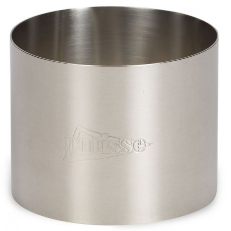 Cercle inox Patisse Ø9 cm hauteur 5,5 cm