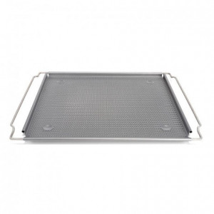 Plaque de cuisson réglable perforée Silver-Top Patisse 38 x 35 cm