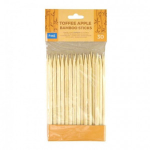 PME Toffee Apple Bamboo Sticks pk/30