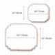PME Cookie and Cake Plaque Style 5 Set/2
