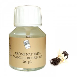 Arôme vanille Bourbon naturelle 200 g/L naturel 115 mL