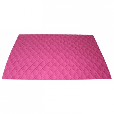 Matelasse decorative silicone mat