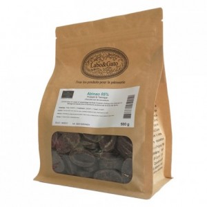 Abinao 85% dark chocolate Blended Origins beans 500 g