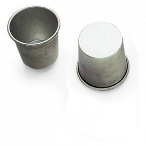 Rum baba mould tin Ø60 mm (pack of 12)