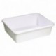 Economic rectangular dough container