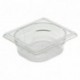 Gastronorm container Cristal + GN 1/6 176 x 162 x 100 mm