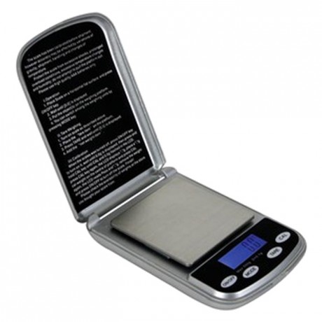 Electronic pocket scale 500 g weighs 0.1 g