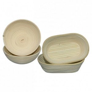 Oval country bread basket 240 x 150 mm
