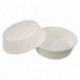 Oval pastry case white n°81bis L 67 mm (1000 pcs)