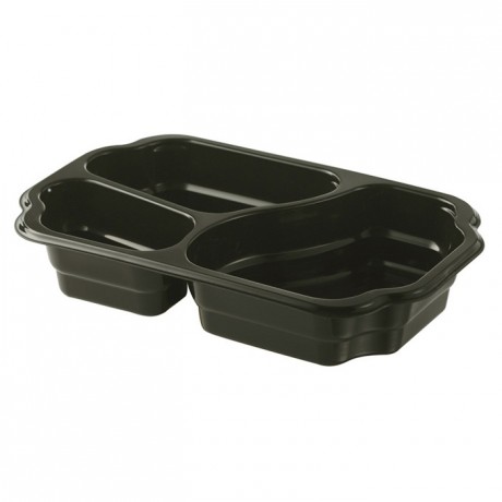 Barquette take away 1200 mL noire (lot de 246)