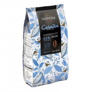 Caraïbe 66% dark chocolate Blended Origins beans 3 kg