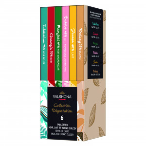 Taster collection gift box with 6 bars of 70 g