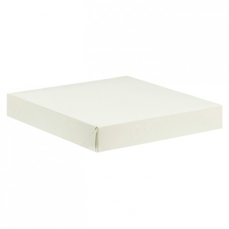 Boite à tarte blanche 290 x 290 mm (lot de 50)