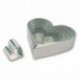 Heart cutter tinplate 40 to 138 mm (8 pcs)