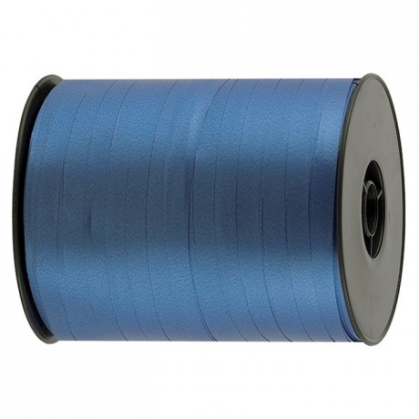 Gift wrap ribbon blue 500 m x 7 mm