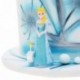 Frozen Elsa-shaped candle