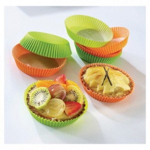 Coloured round pastry case anis n°1207 Ø 70 mm (1000 pcs)