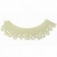 Caissettes dentelle PME Flowers Ivory 12 pièces